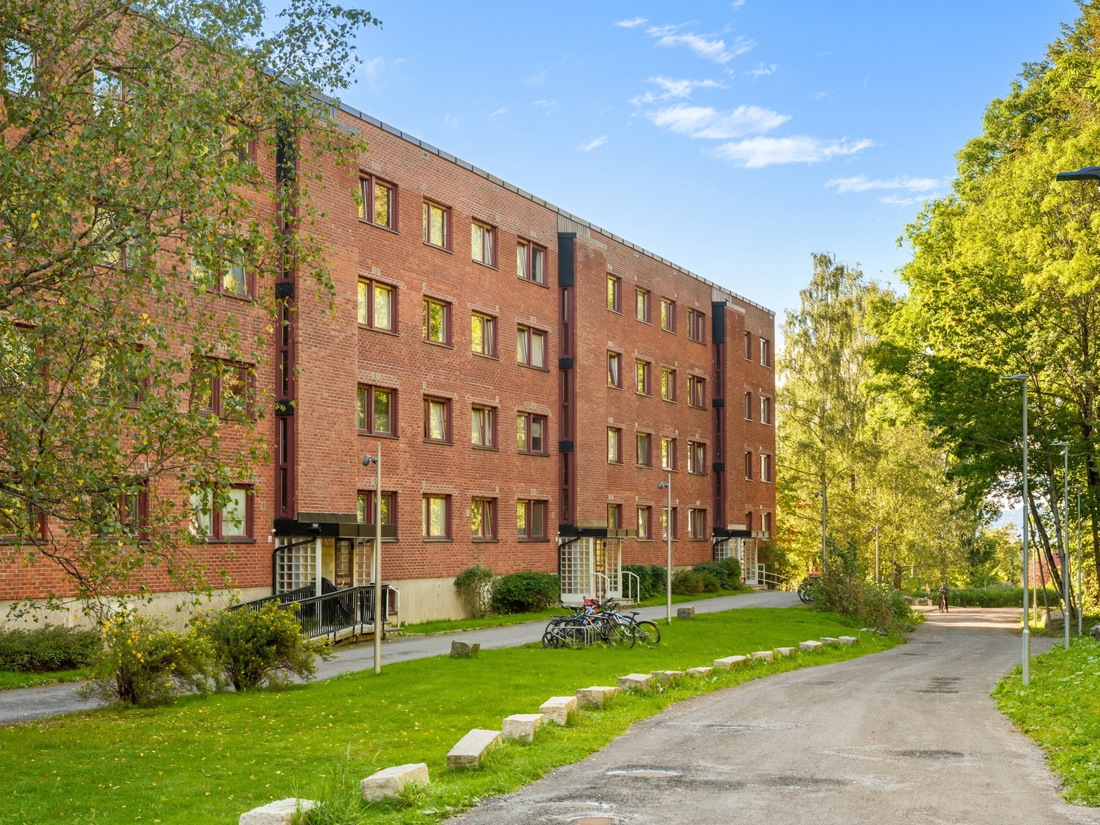 Borettslaget har egen vaktmester. Galleribilde