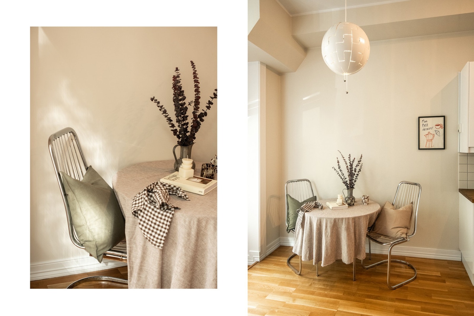 Gode møbleringsmuligheter, med plass til både sofa- og spisegruppe i naturlig tilknytning til kjøkkenet, perfekt for både hverdagsliv og sosiale sammenkomster. Galleribilde