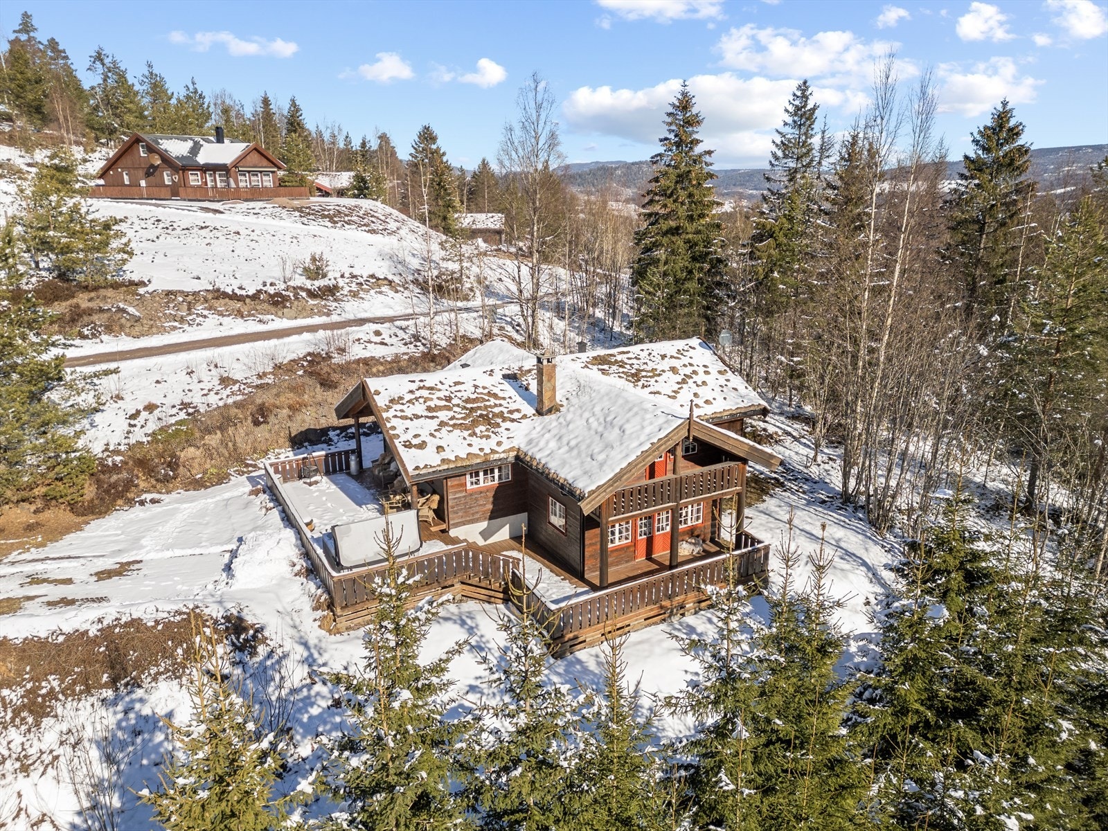 Hytta er romslig Galleribilde