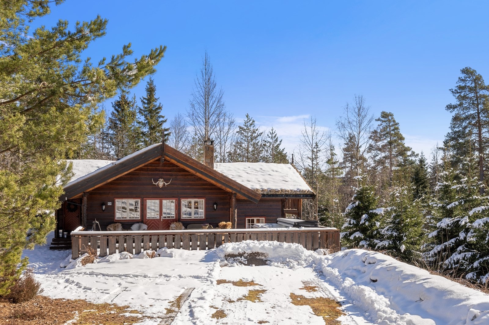 Gode solforhold og tilbaketrukket beliggenhet. Velkommen til visning Galleribilde