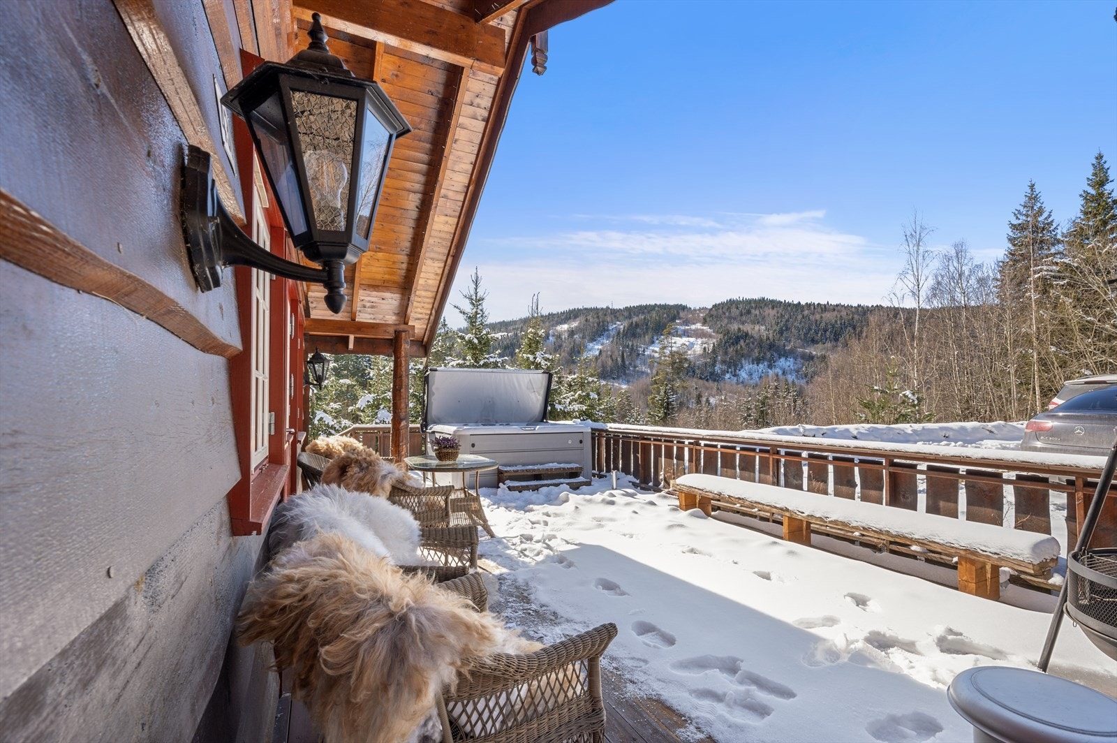 God utsikt og lite innsyn - her får du ro og privatliv. Galleribilde