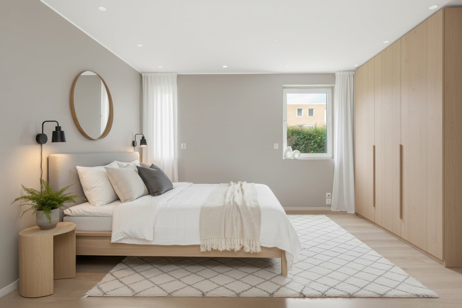 Ilustrasjonsbilde med ekstra soverom. Galleribilde