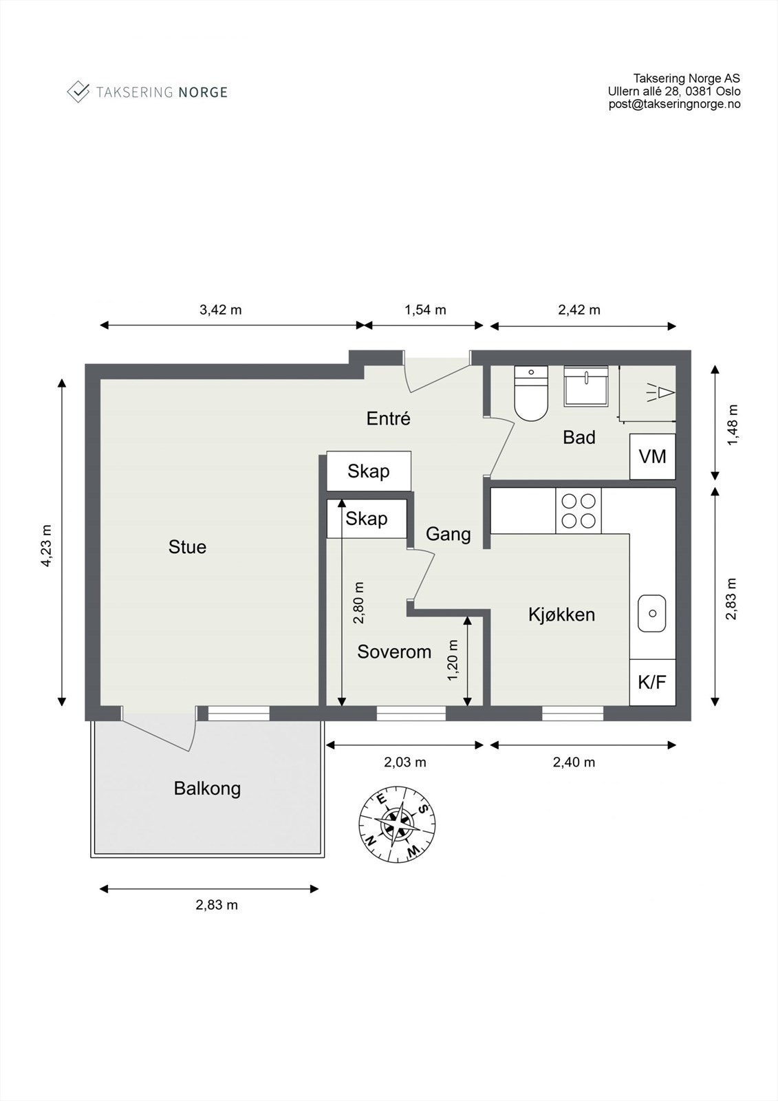 Plantegning. Galleribilde