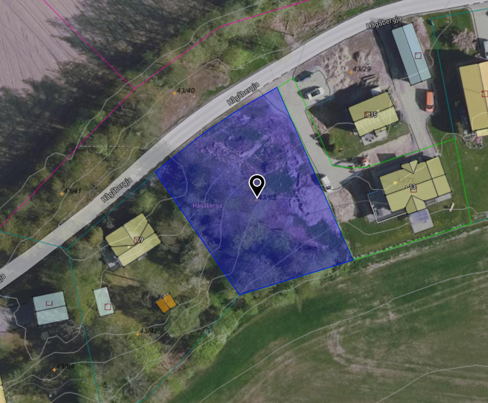 Illustrasjon hentet fra kommunekart.no Galleribilde