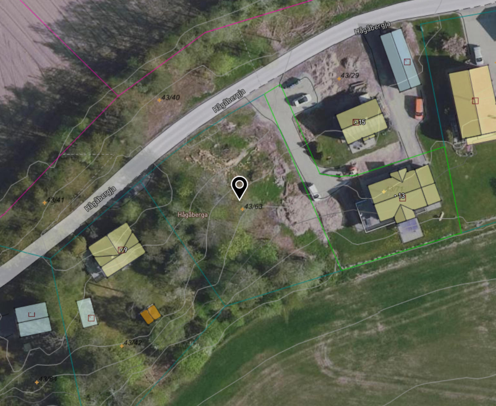 Illustrasjon hentet fra kommunekart.no Galleribilde