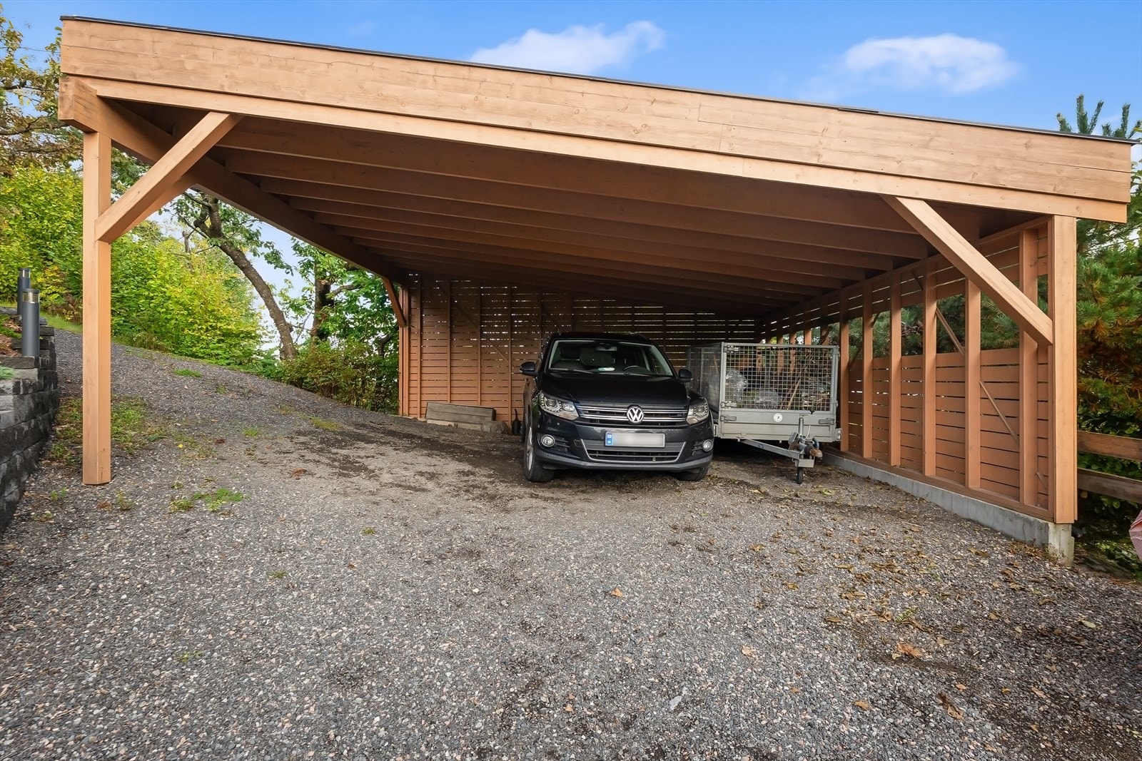 Carport på 50 kvm. Galleribilde
