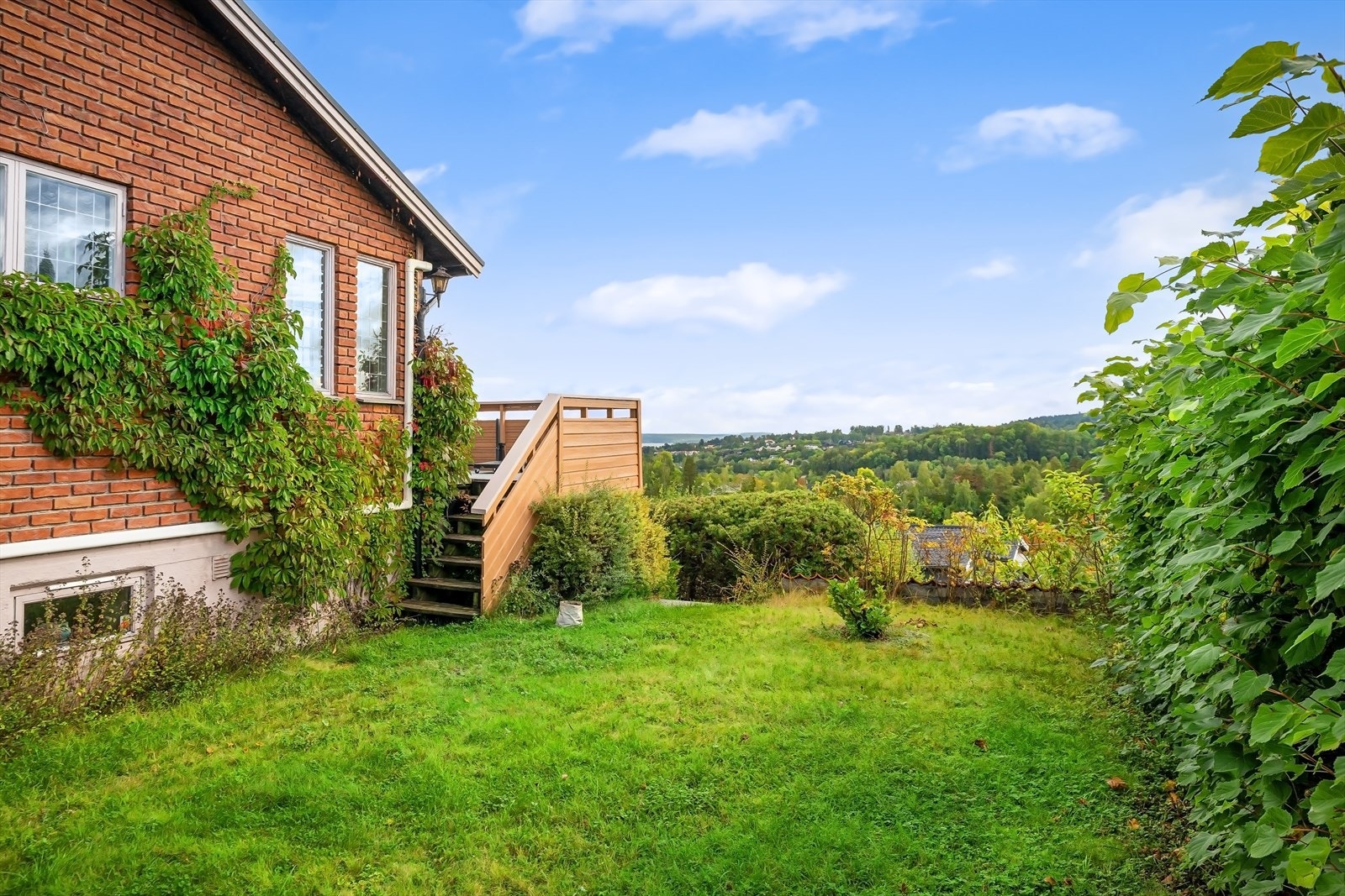 Stor opparbeidet tomt. Galleribilde