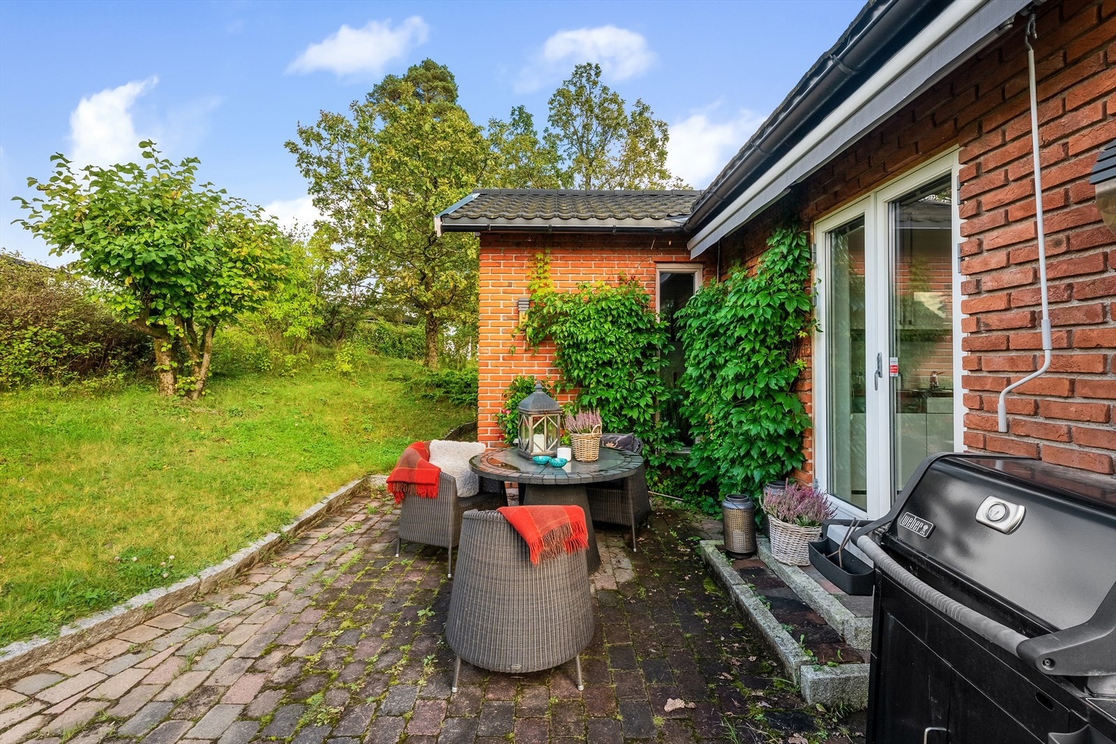 Skjermet med gode solforhold. Galleribilde