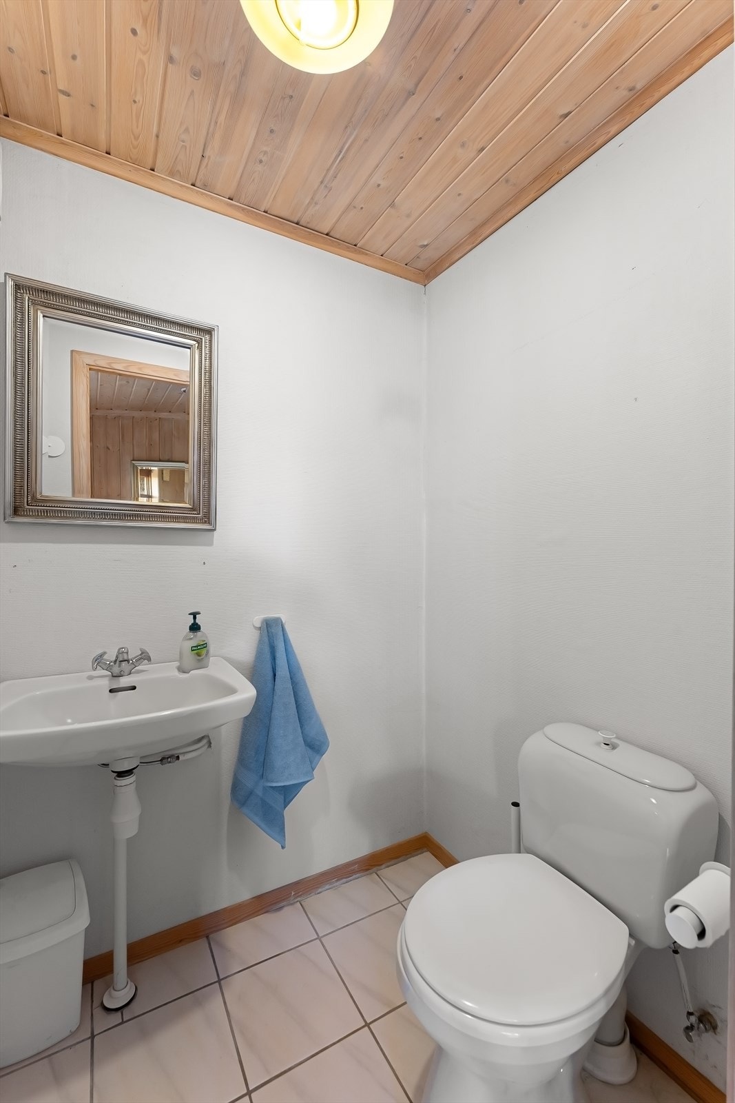 Toalettrom i underetasjen. Galleribilde