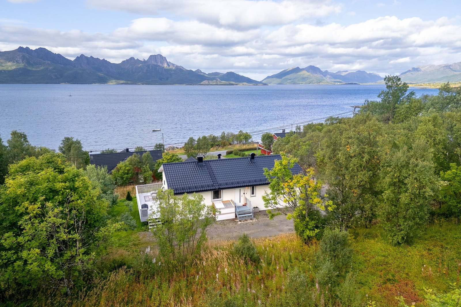 Eiendommen sett fra lufta Galleribilde