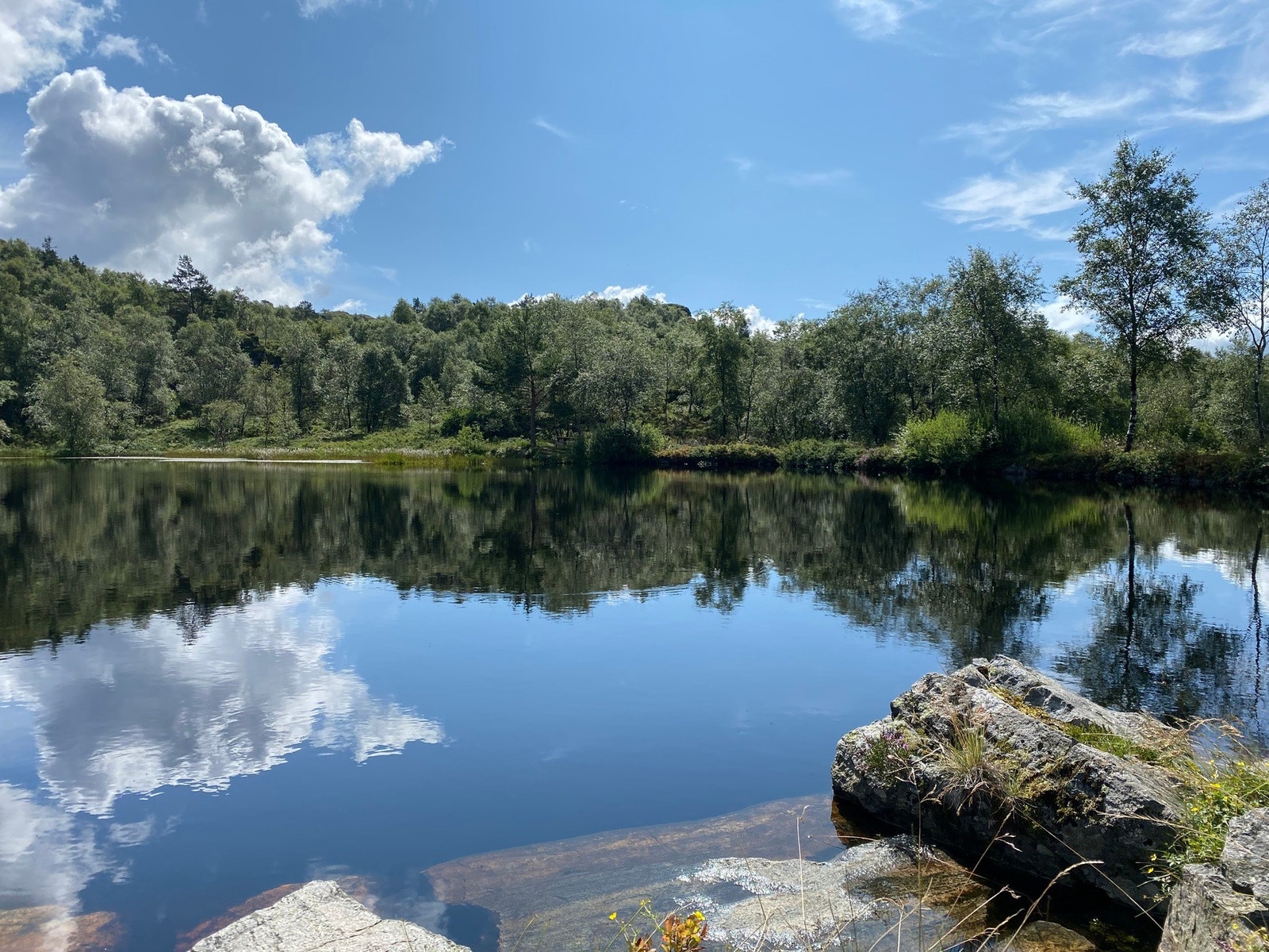 Litle Jørgenstemma. Området er nydelig, og et populært sted både for bading og grilling. Galleribilde