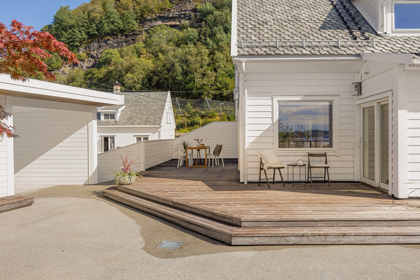 Bod utvendig på 12,7 kvm gir ekstra oppbevaringsplass. Galleribilde