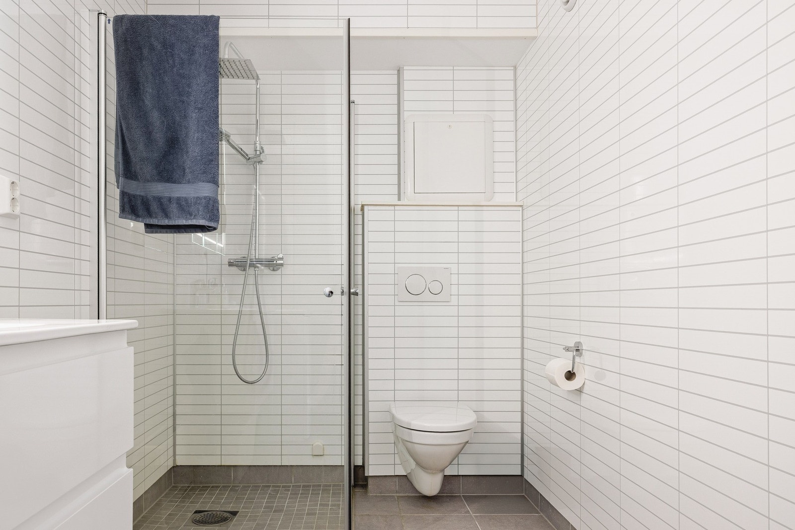 Avtrekk via balansert ventilasjonsanlegg. Galleribilde