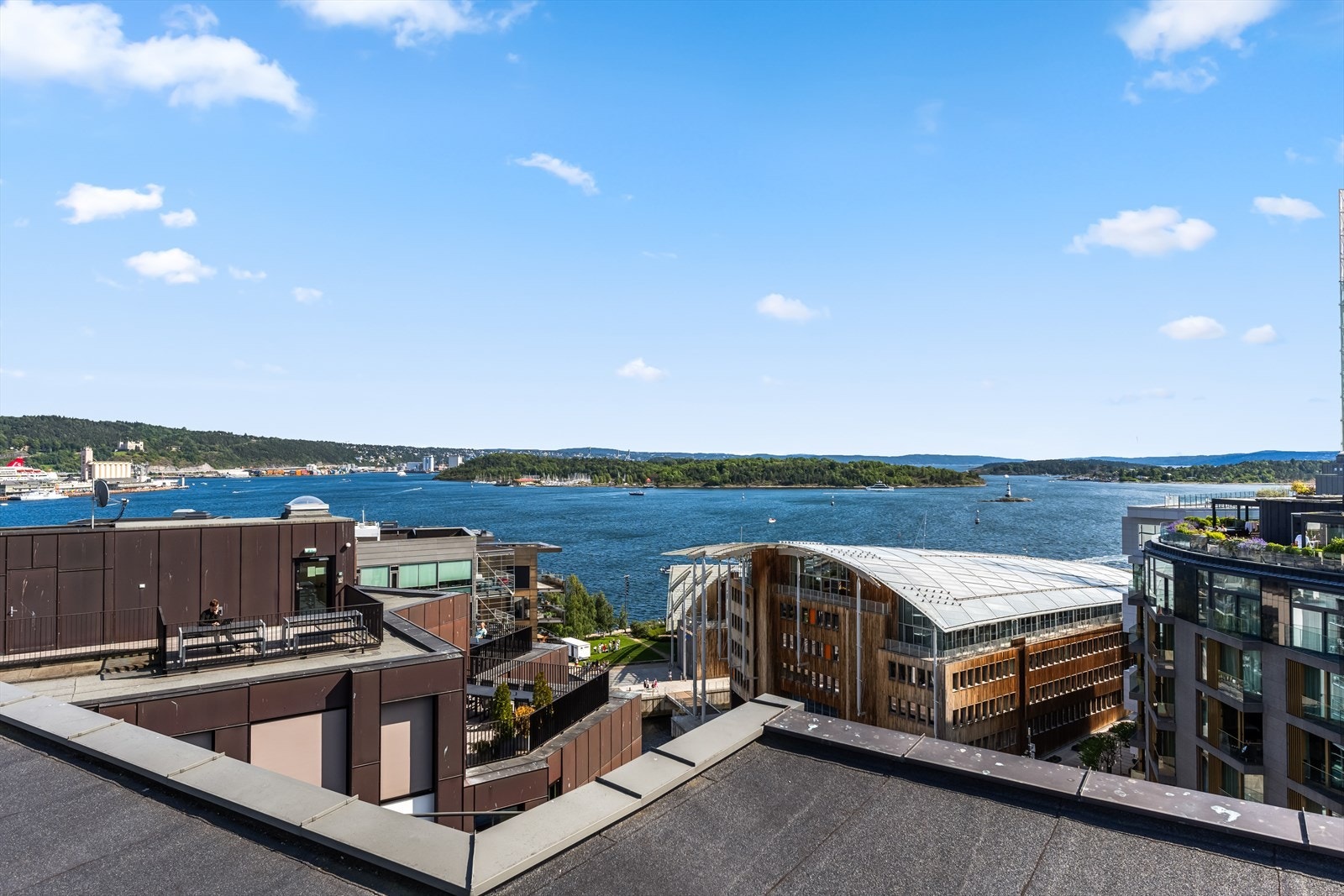 Storslått utsikt over Oslofjorden. Galleribilde