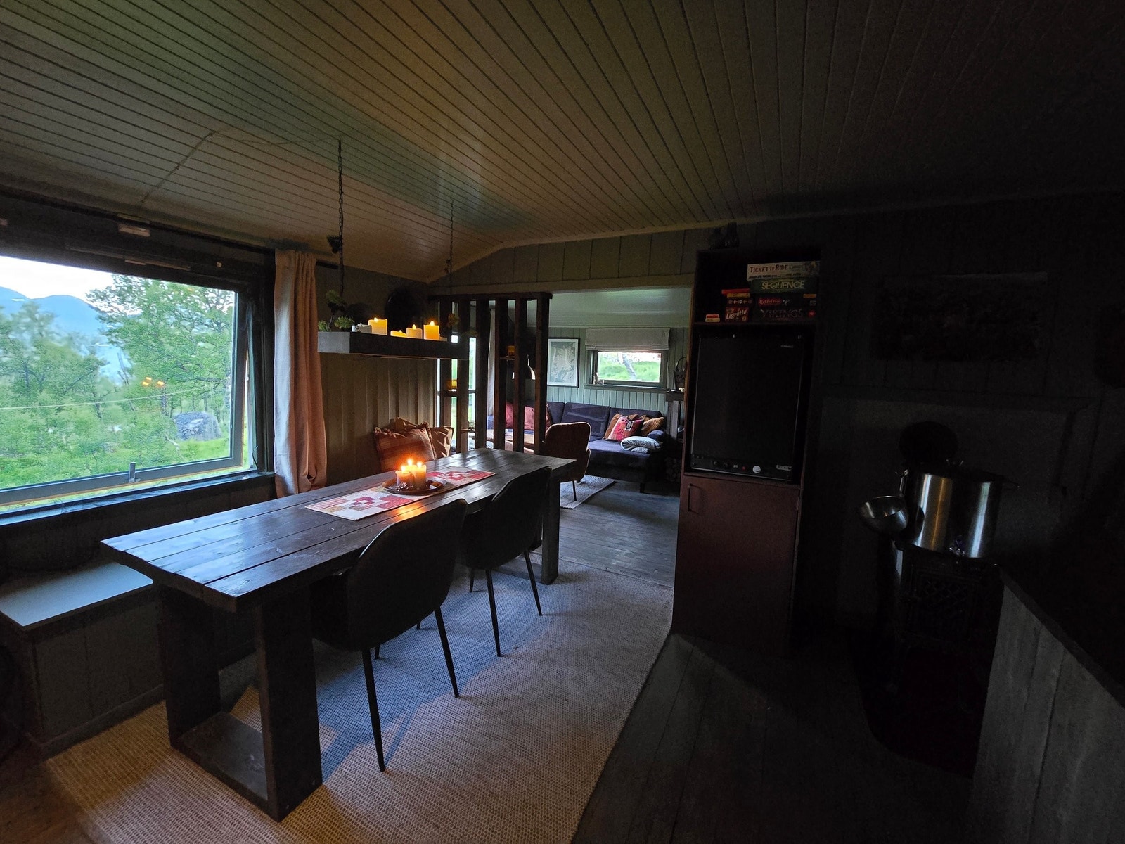 Stemningsbilde kveld Galleribilde