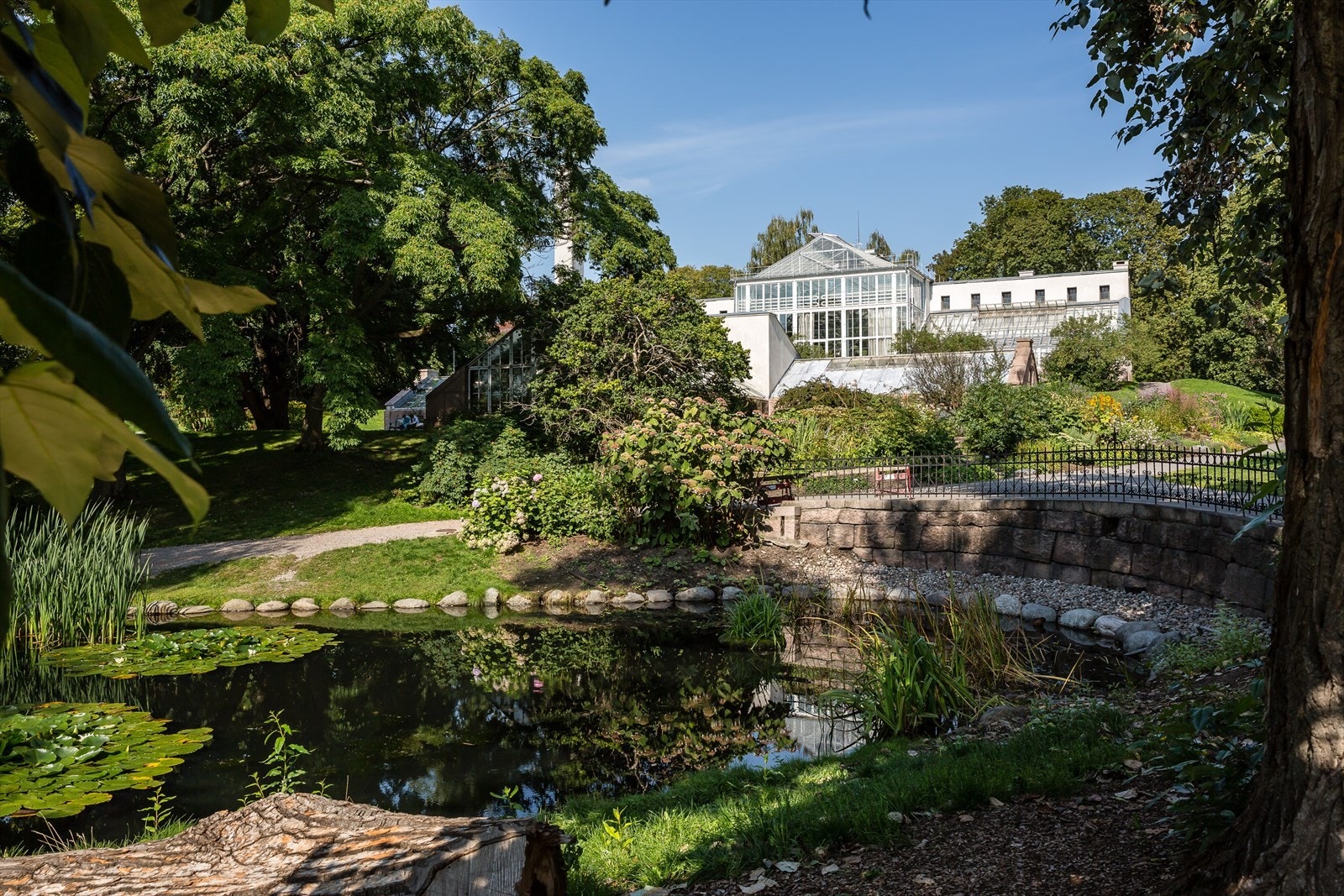 Vakre botanisk hage ligger en fin spasertur fra leiligheten. Botanisk Hage inneholder over 4500 planteslag fra hele verden. En vakker Idyll, rett i nabolaget. Galleribilde