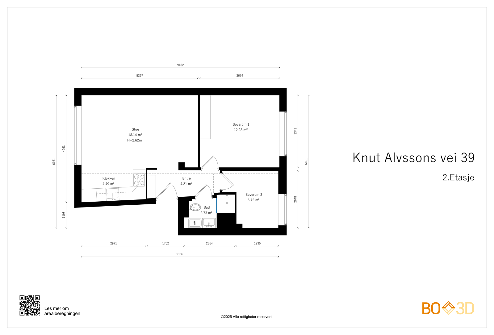 Plantegning. Galleribilde