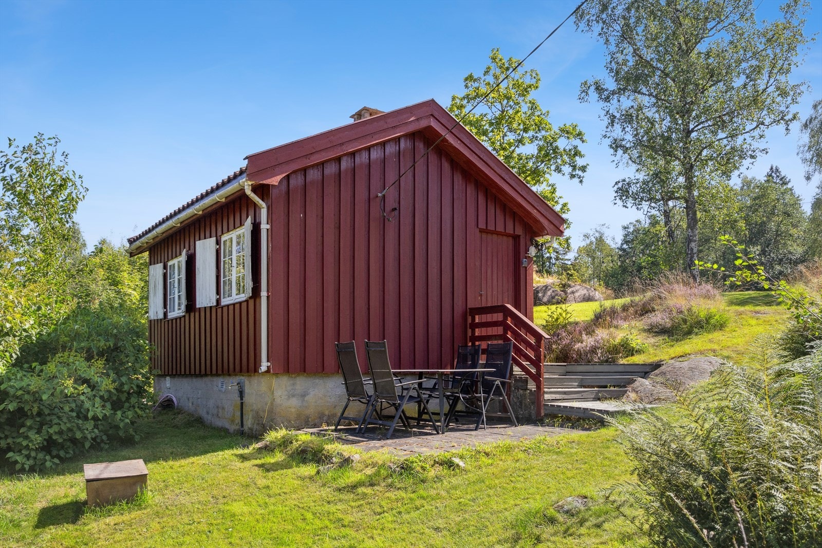 Hytte på Gamlevei 60 fra ca. 1952. Galleribilde