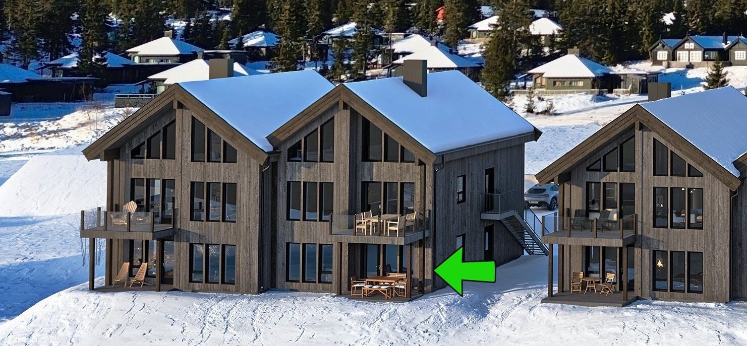 Leilighetens beliggenhet. Galleribilde