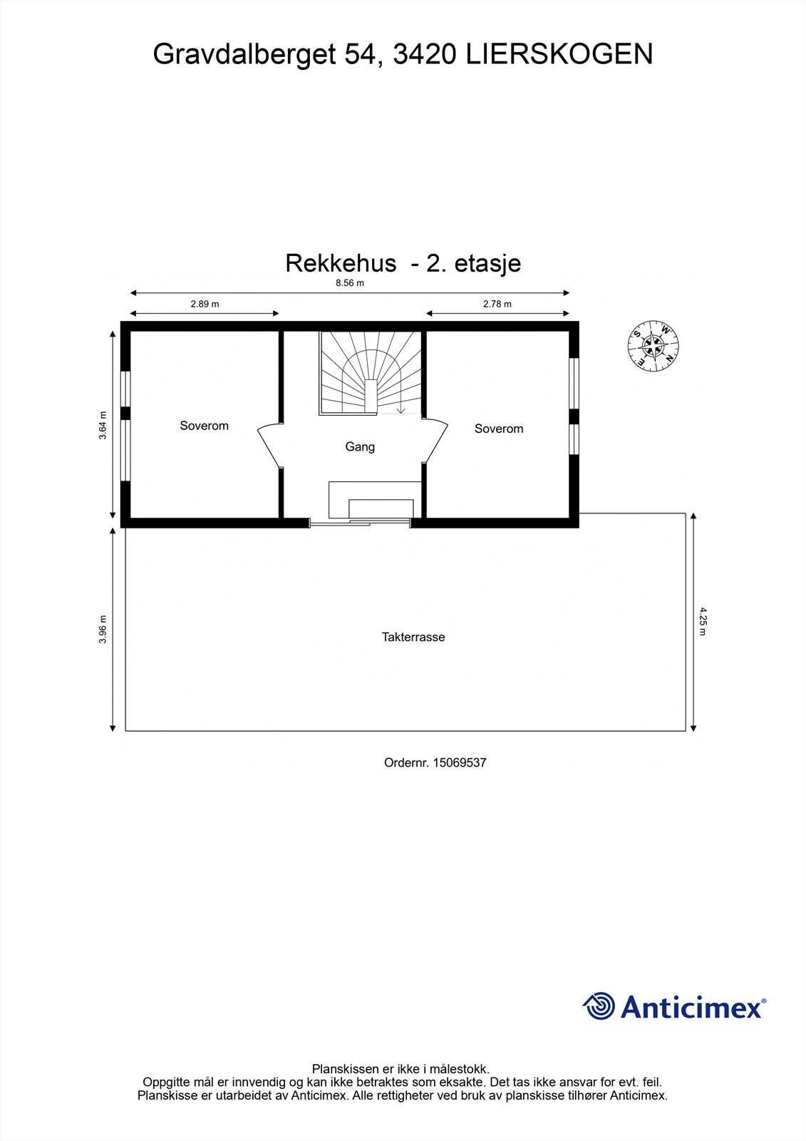 Plantegning - 2. etasje Galleribilde
