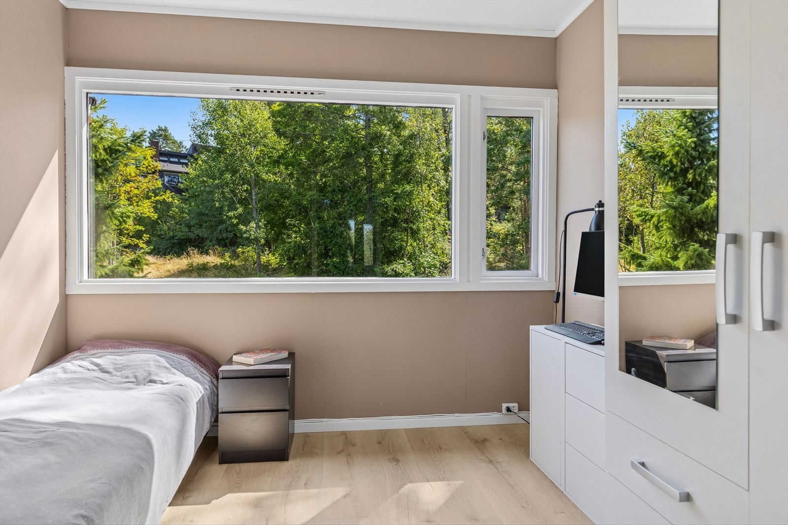 3 soverom i rekke. Galleribilde