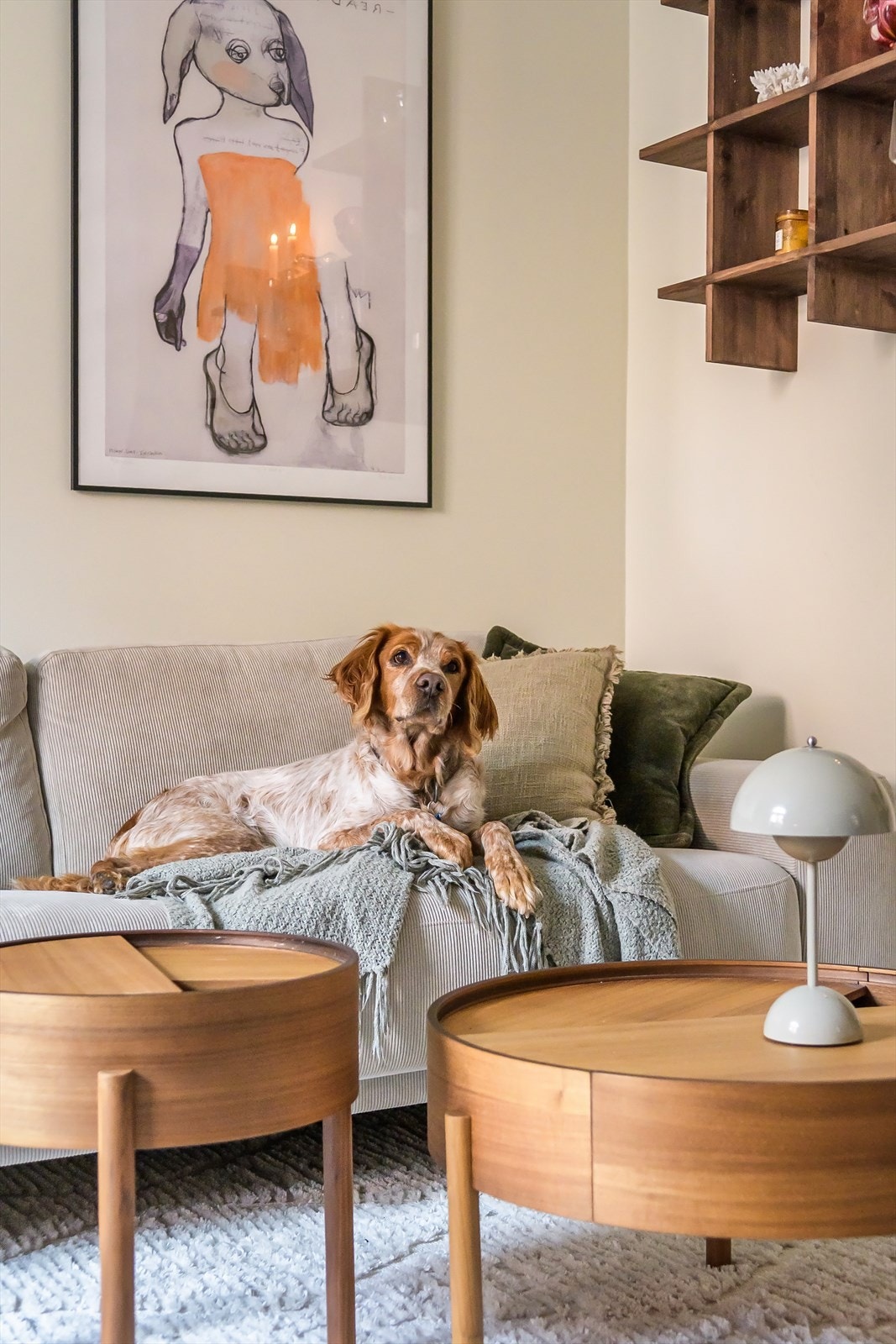 Det er god plass til å møblere med både sofagruppe og spiseplass. Galleribilde