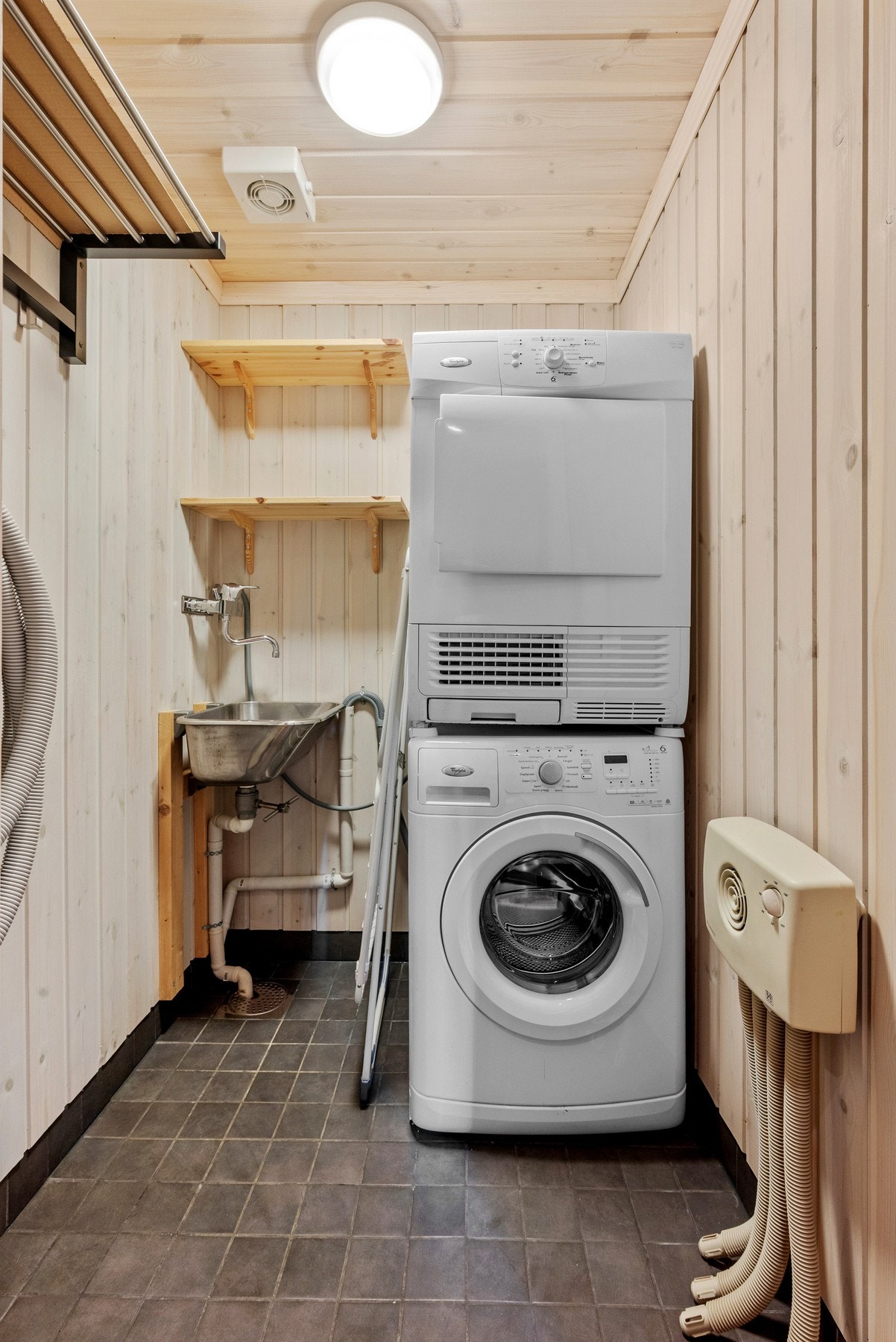 Eget praktisk vaskerom. Galleribilde