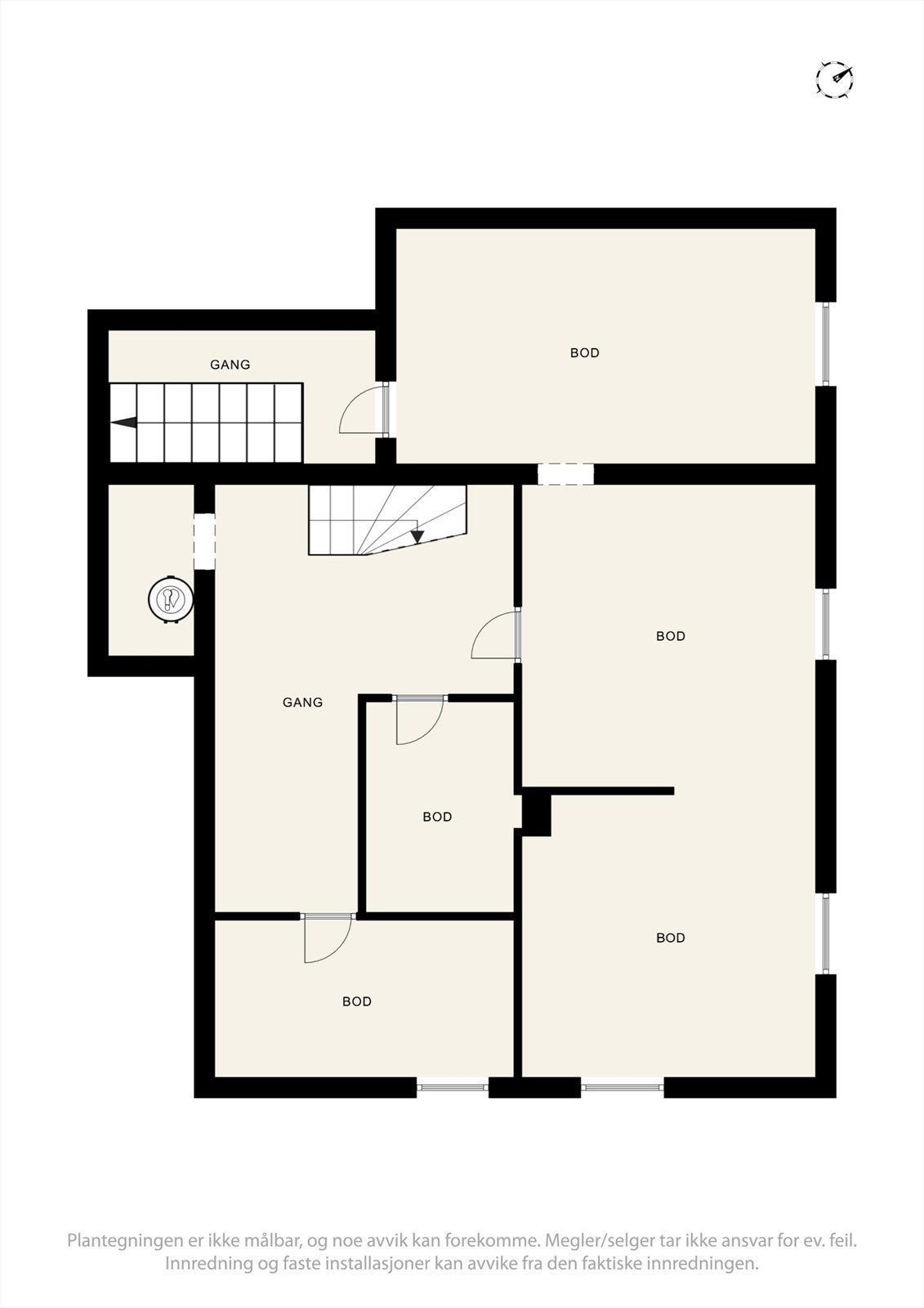 Plantegning Kjeller Galleribilde