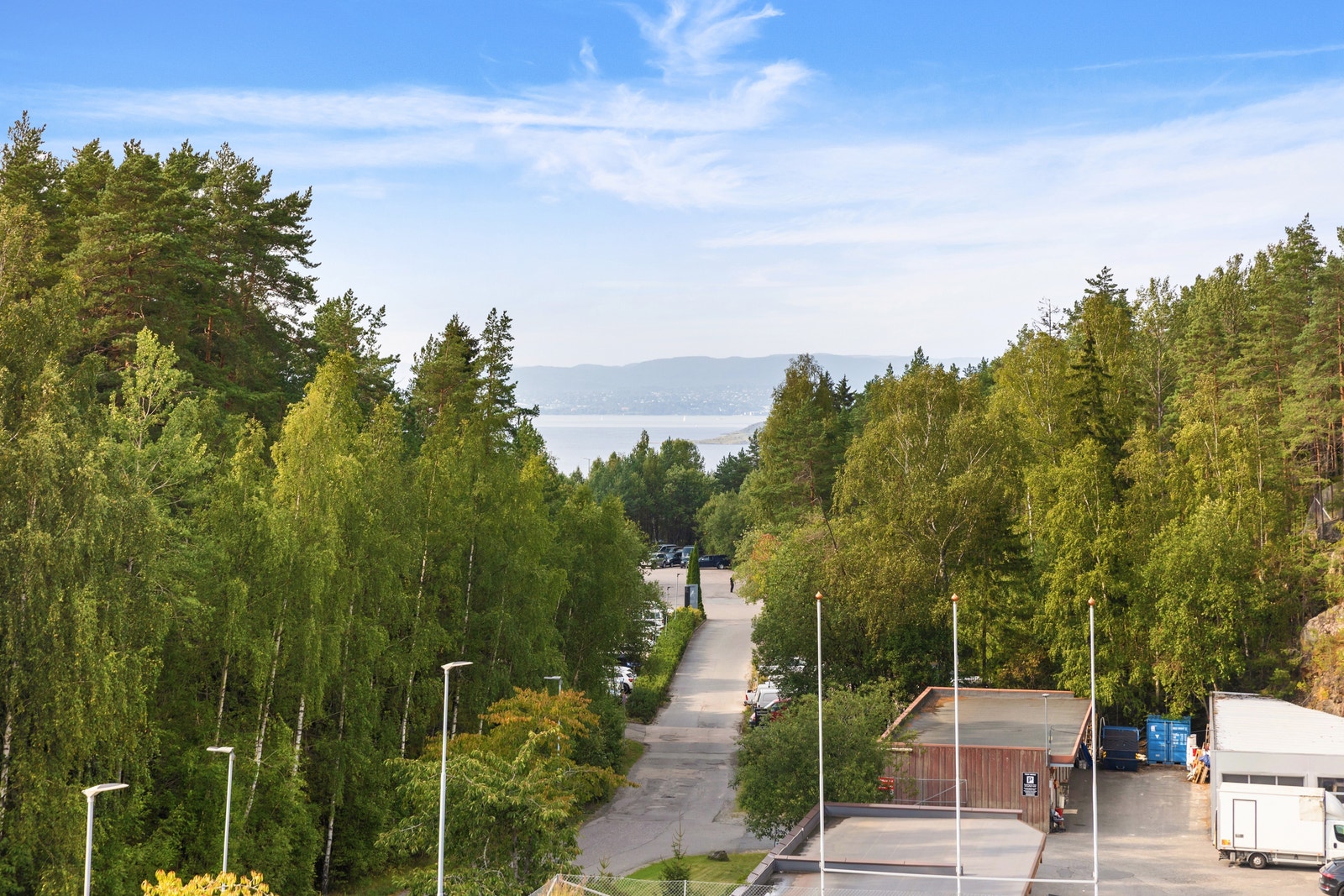 Utsikt fra kontor 4 etg. Galleribilde