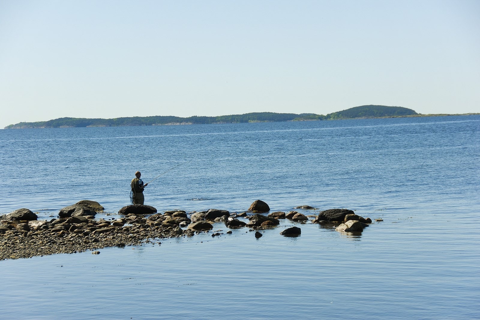 Langs kysstien er det også flere fine fiskeplasser. Galleribilde