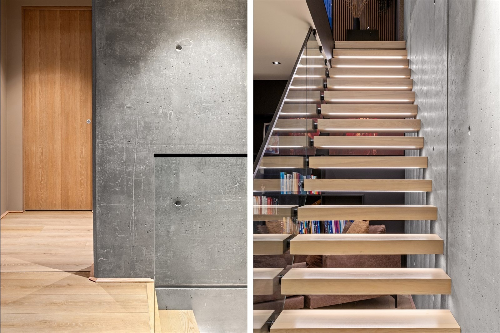 Det er vannbåren varme i alle rom. Galleribilde