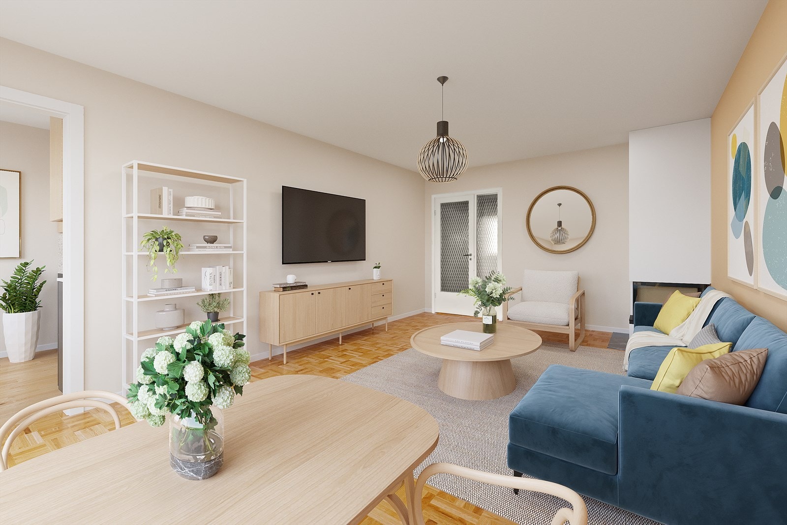 Virtuell styling - Forslag til hvordan man kan modernisere det. Galleribilde