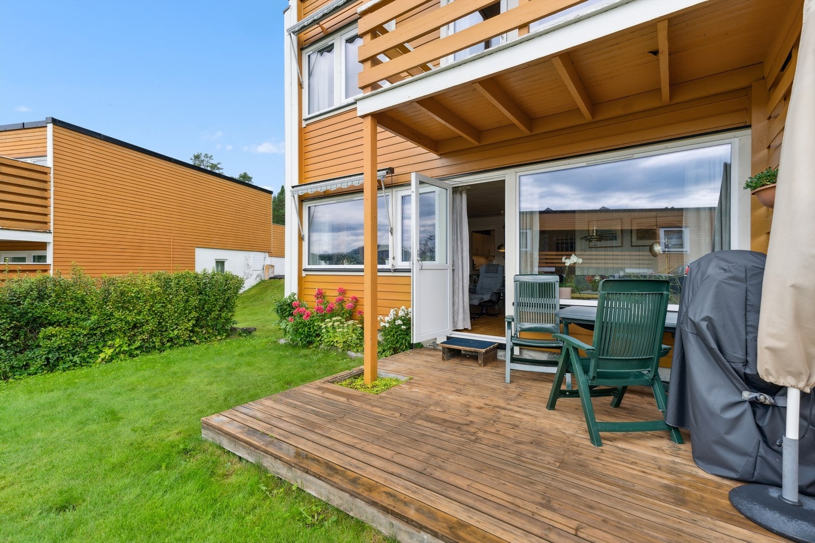 Fint opparbeidet uteområde Galleribilde