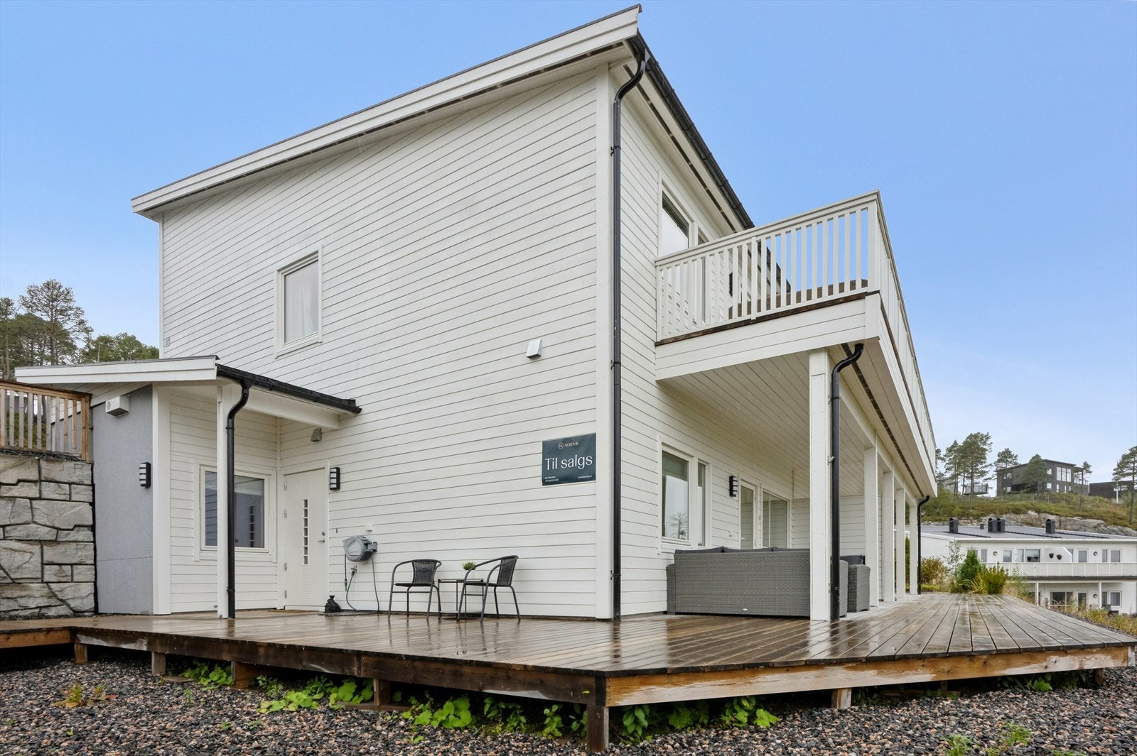 Overbygd inngangsparti. Galleribilde