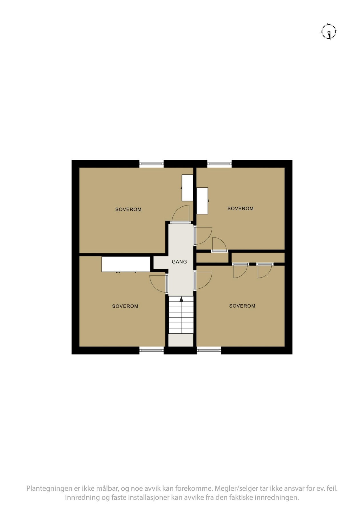 Plantegninger loft Galleribilde