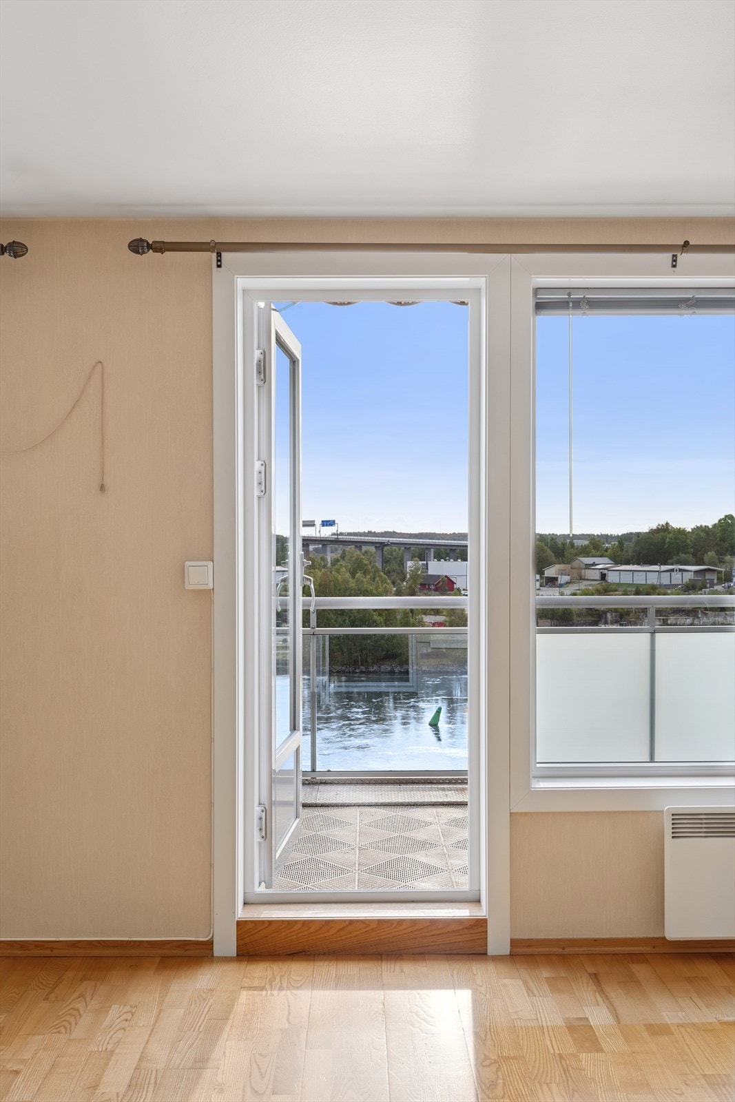 Gode solforhold på balkong Galleribilde