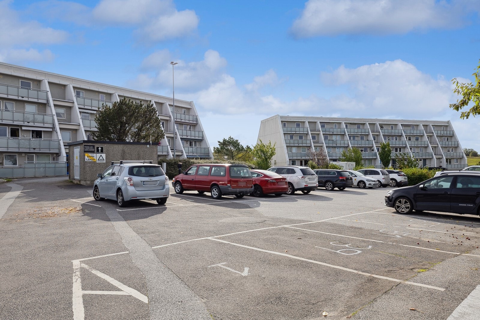 Gode parkeringsmuligheter for gjester Galleribilde