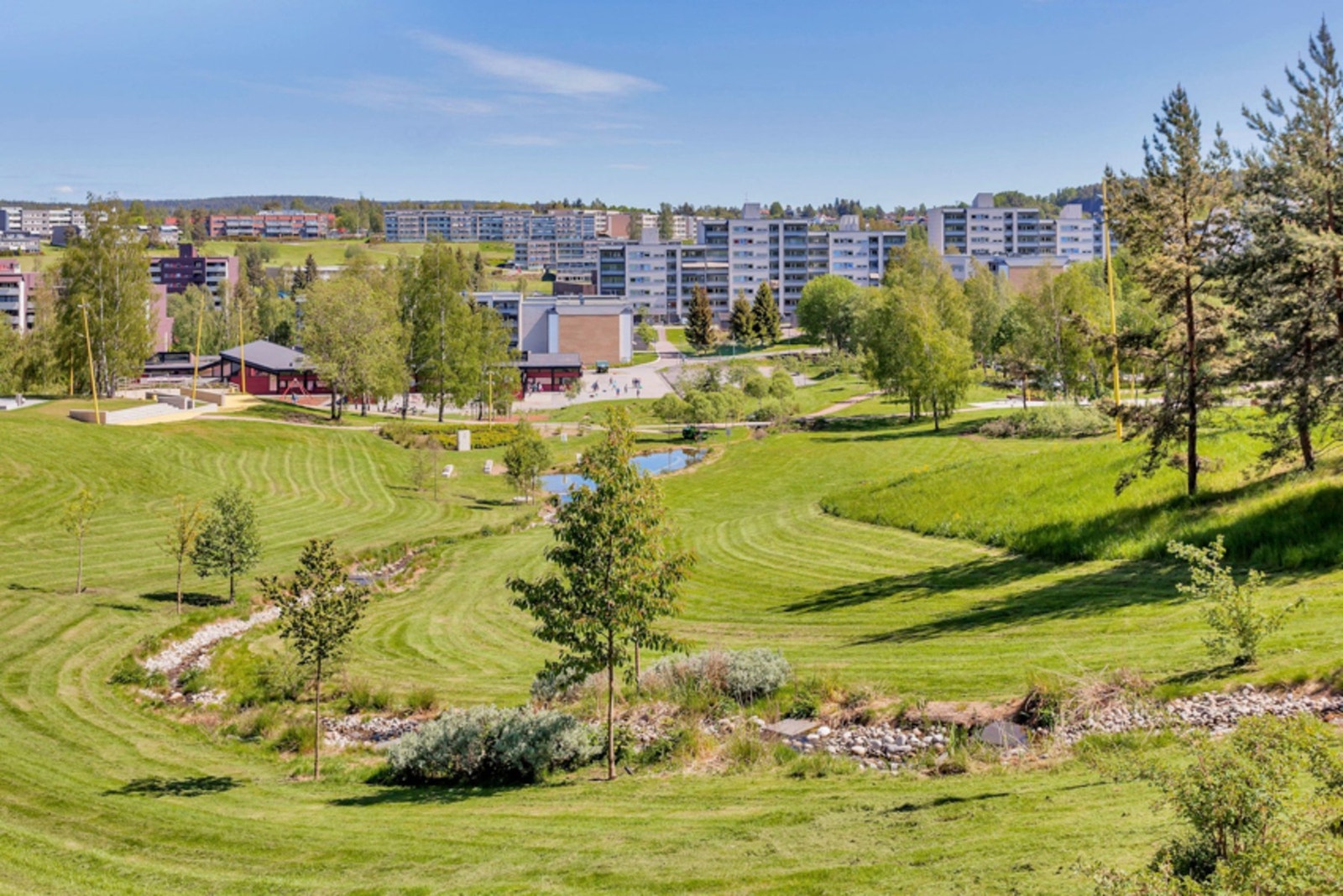 Verdensparken på Furuset med unike tilbud for barn og unge og bl.a. Norges første parkouranlegg Galleribilde