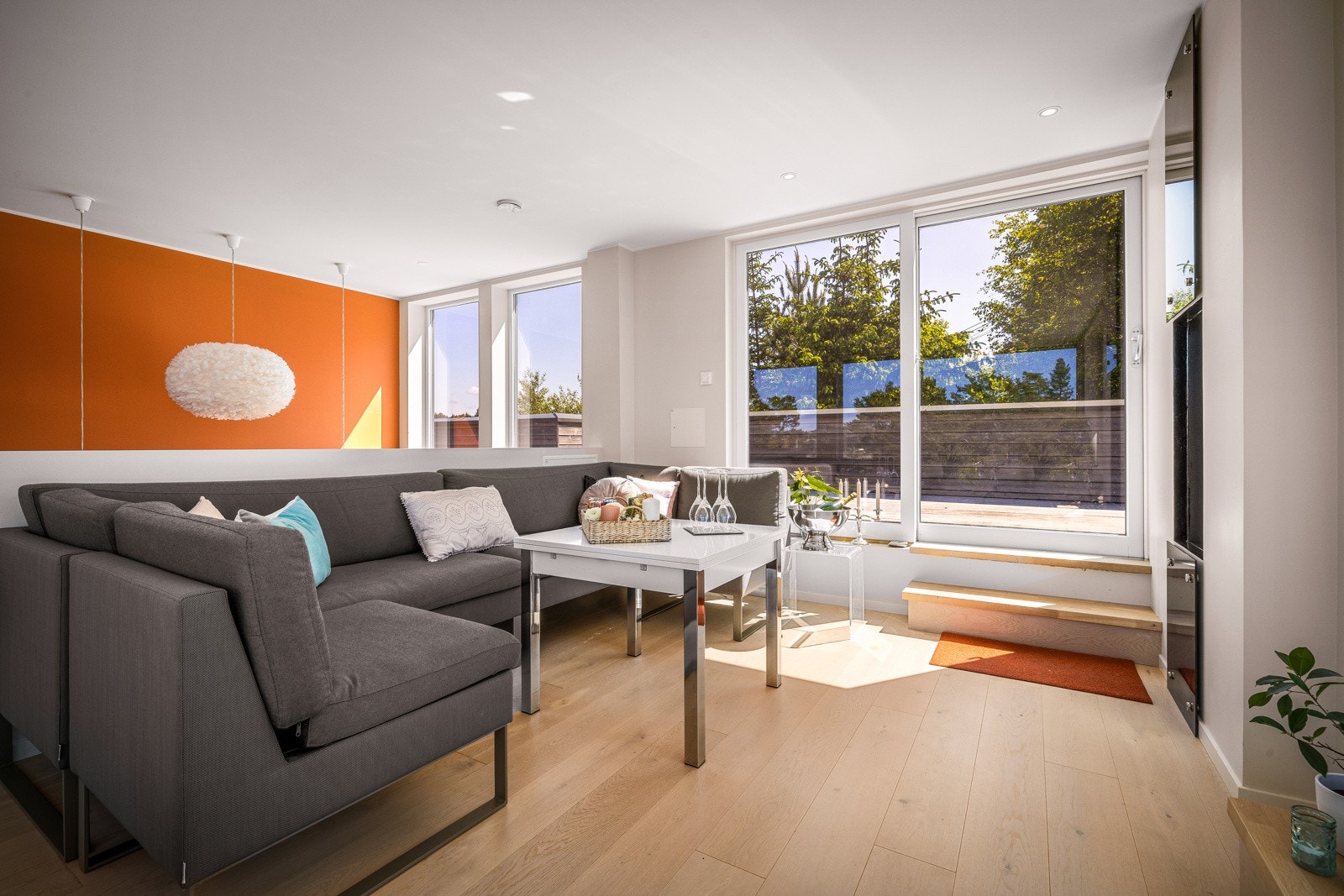 - Det er montert gasspeis i loftstue også -