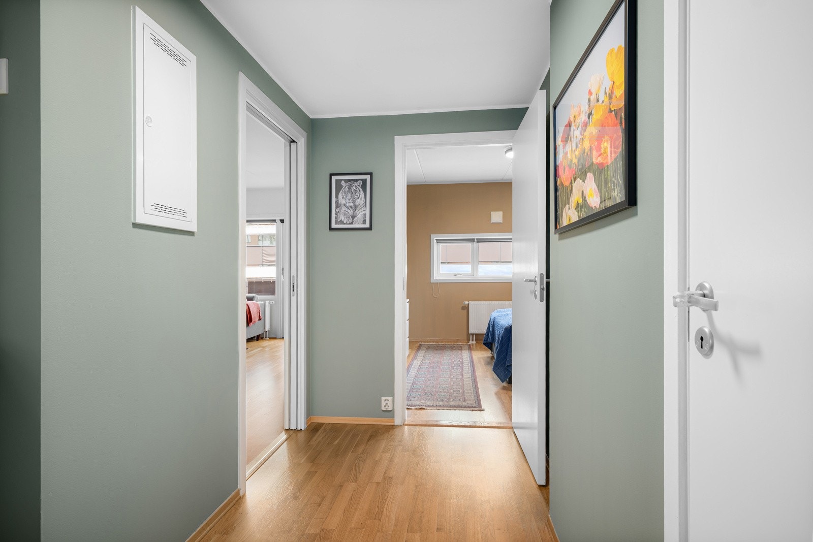 Her er det plass til ulike oppbevaringsløsninger. Galleribilde