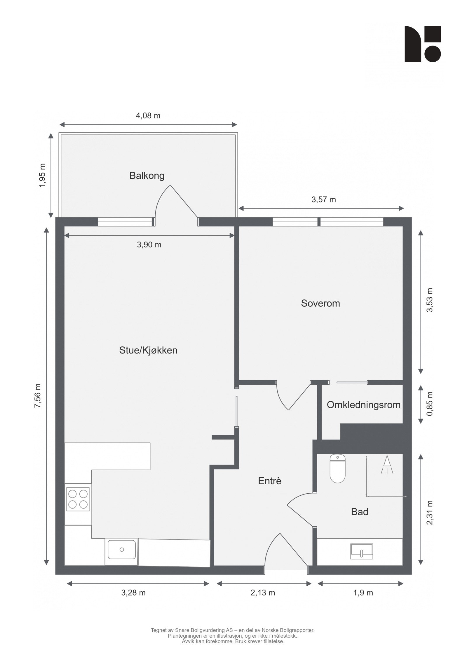 Plantegning. Galleribilde