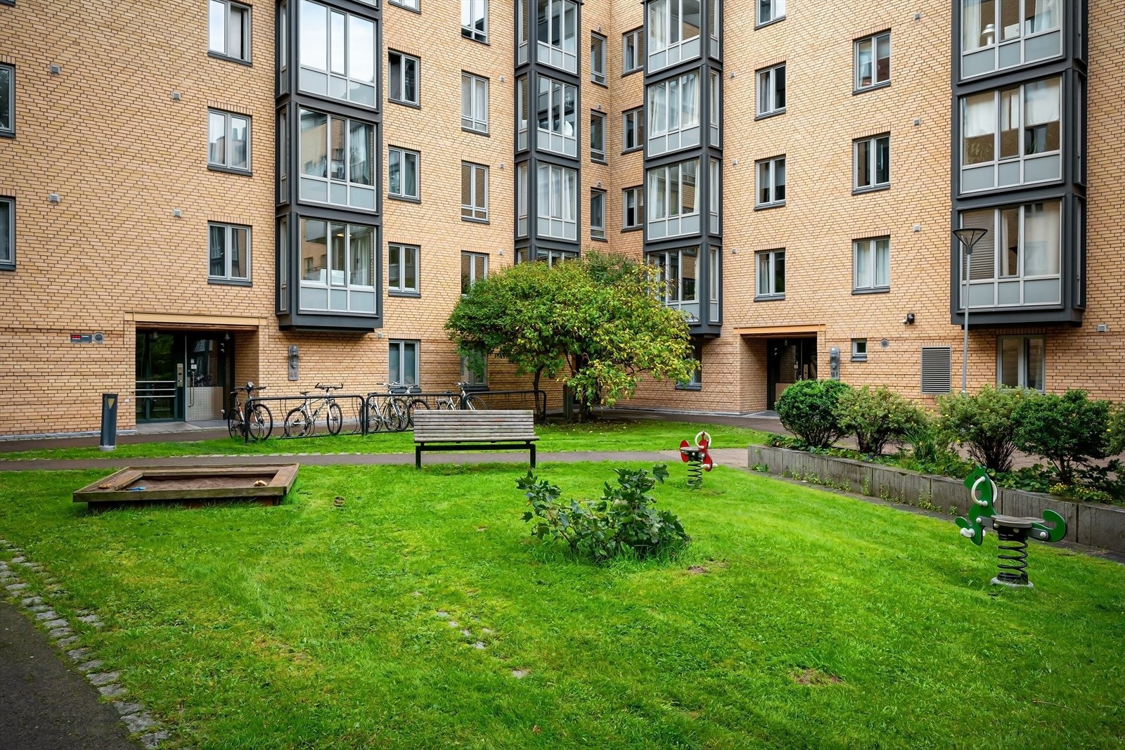 Her finnes lekeområder til de små Galleribilde