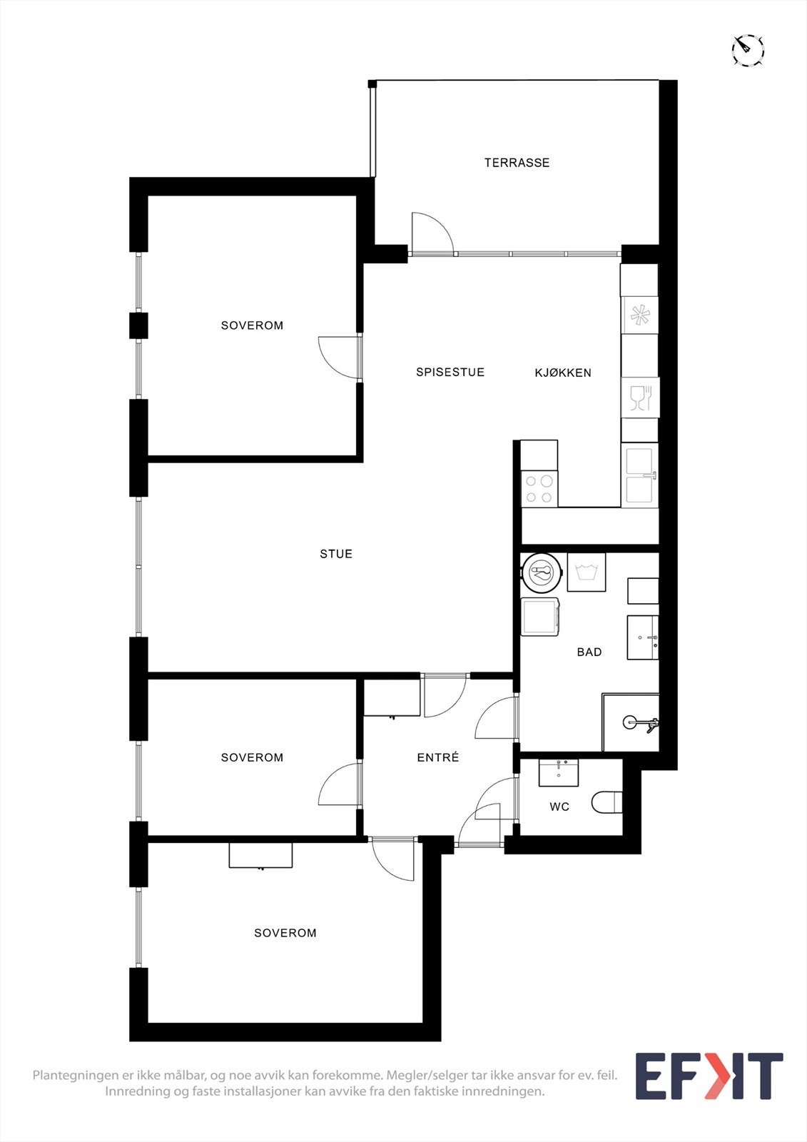 Plantegning. Galleribilde