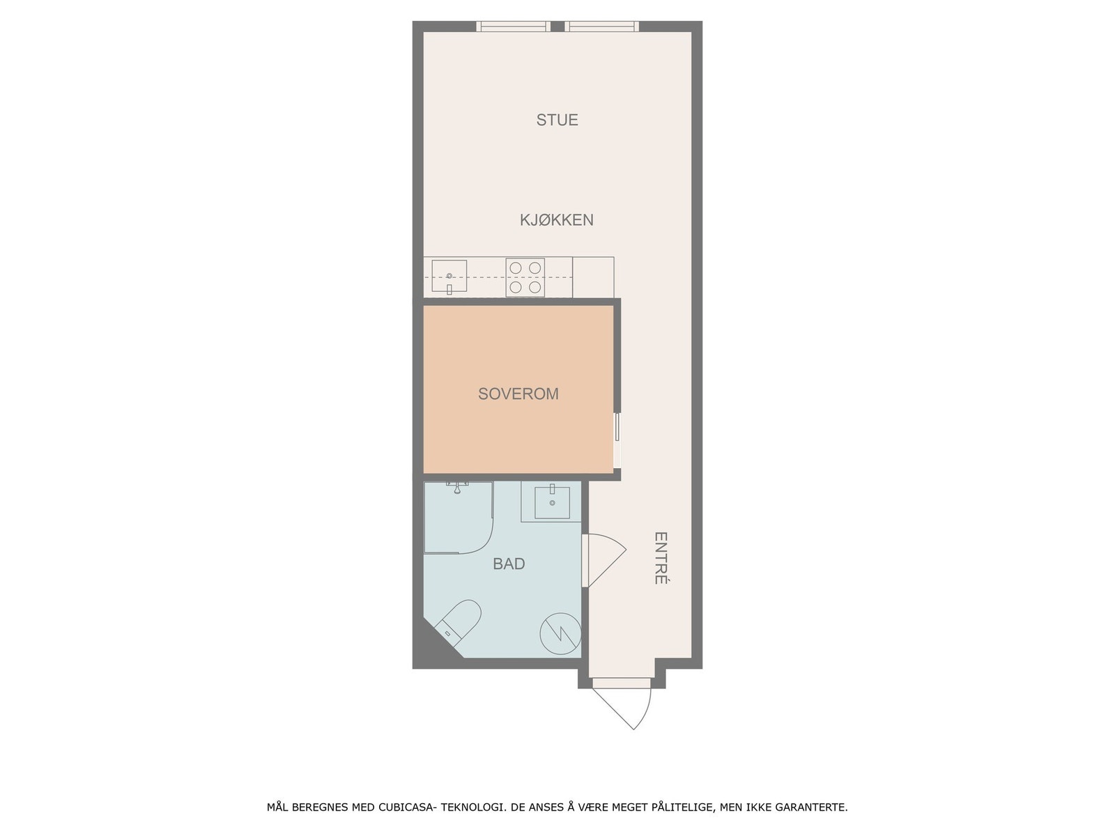 Planskisse Galleribilde