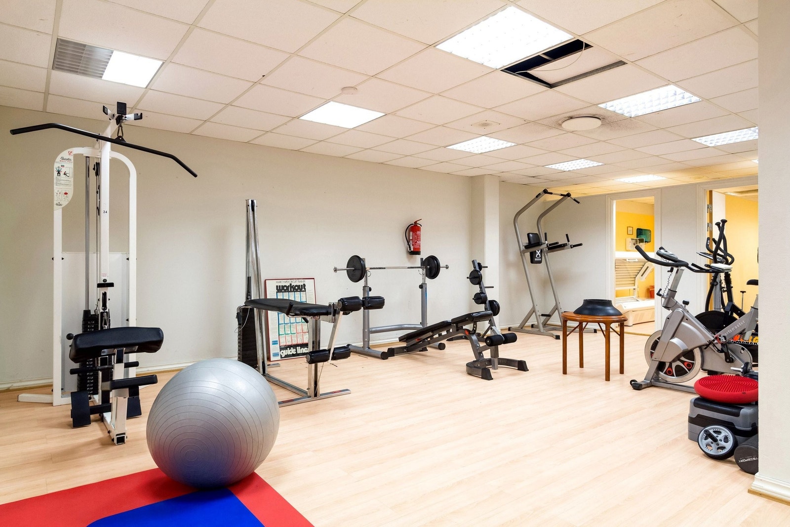 Treningsrom Galleribilde
