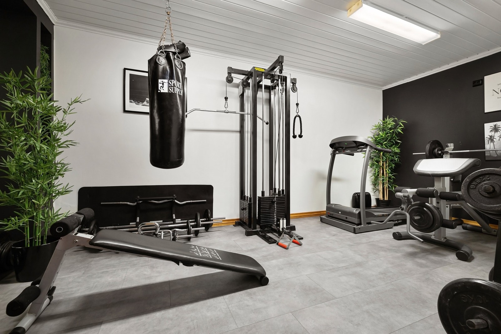 Eget treningsrom - perfekt for deg som liker å holde deg i form. Galleribilde