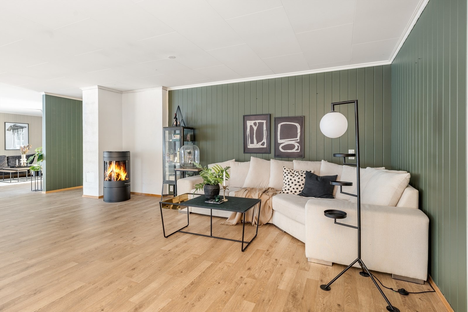 Et fint sted for gjester eller barna i familien å være i mens det lages mat. Galleribilde
