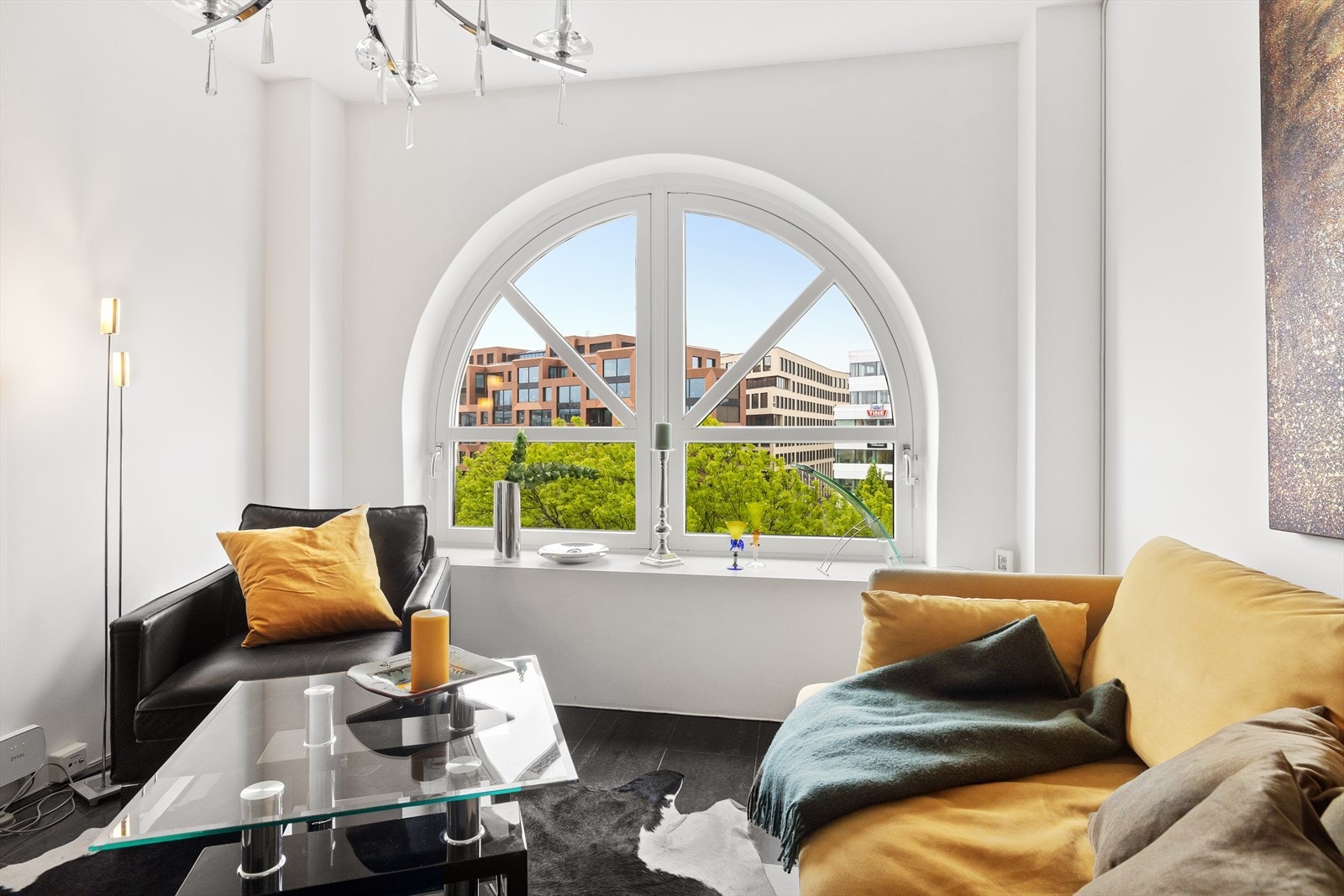 Her ligger alt til rette for å nyte en hyggelig kveld med familie og venner. Galleribilde