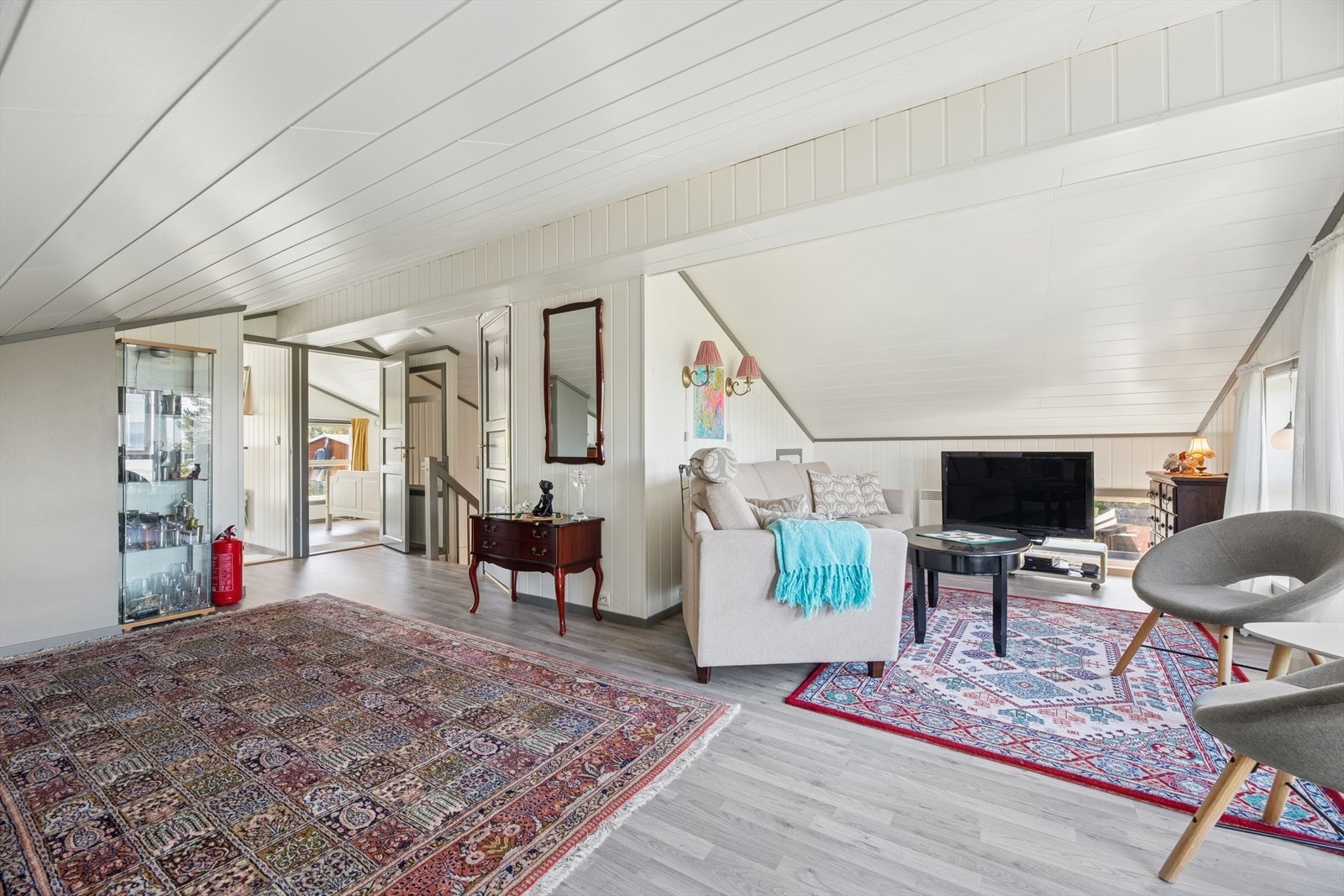 Loftstuen gir ekstra spillerom for familien. Galleribilde