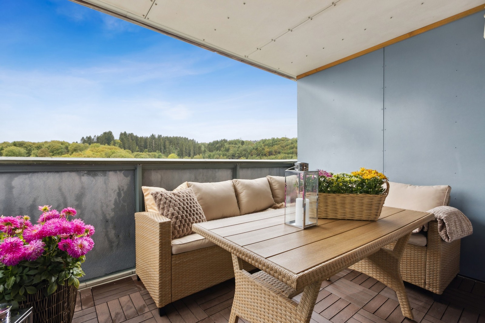 Leiligheten byr på to balkonger med gode solforhold. Galleribilde